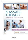 TEST BANK FOR Massage Therapy&colon; Principles and Practice 7th Edition by Susan G&period; Salvo ISBN&colon; 978-0323878159 COMPLETE GUIDE ALL CHAPTERS COVERED 100&percnt; VERIFIED A&plus; GRADE ASSURED &excl;&excl;&excl;&excl;&excl;&excl; NEW LATEST UPDATE&excl;&excl;&excl;&excl;