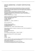 DIGITAL MARKETING - STUKENT CERTIFICATION EXAM