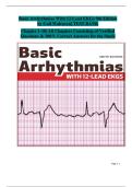 Basic Arrhythmias with 12-Lead EKGs 9th Edition by Gail Walraven &ndash; Complete Test Bank with Verified Questions and Answers &lpar;All Chapters&rpar;