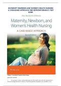 Test Bank for Maternity Newborn and Women&rsquo;s Health Nursing&colon; A Case-Based Approach 2nd Edition O&rsquo;Meara