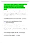 SCM - FINAL EXAM COMPLETE QUESTIONS AND  CORRECT DETAILED ANSWERS &lpar;VERIFIED  ANSWERS&rpar; &vert;ALREADY GRADED A&plus;&vert;&vert;BRAND  NEW&excl;&excl;