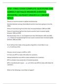 SCM - FINAL EXAM COMPLETE QUESTIONS AND  CORRECT DETAILED ANSWERS &lpar;VERIFIED  ANSWERS&rpar; &vert;ALREADY GRADED A&plus;&vert;&vert;BRAND  NEW&excl;&excl; 