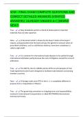 SCM - FINAL EXAM COMPLETE QUESTIONS AND  CORRECT DETAILED ANSWERS &lpar;VERIFIED  ANSWERS&rpar; &vert;ALREADY GRADED A&plus;&vert;&vert;BRAND  NEW&excl;&excl; 