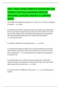 SCM - FINAL EXAM COMPLETE QUESTIONS AND  CORRECT DETAILED ANSWERS &lpar;VERIFIED  ANSWERS&rpar; &vert;ALREADY GRADED A&plus;&vert;&vert;BRAND  NEW&excl;&excl; 
