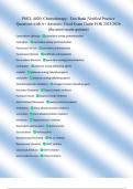 PHCL 4020&colon; Chemotherapy&colon;  Test Bank &vert;Verified Practice  Questions with A&plus; Answers &vert; Final Exam Guide FOR 2025&sol;2026  &lpar;the most recent quizzes&rpar; 