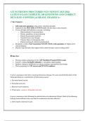 ATI NUTRITION PROCTORED NGN NEWEST 2025-2026 LATEST EXAM COMPLETE 140 QUESTIONS AND CORRECT DETAILED ANSWERS &vert;ALREADY GRADED A&plus; 