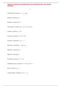 SCIENTIFIC CONCEPTS FOR COSMETOLOGY 2025 QUESTIONS WITH 100&percnt; SOLVED ANSWERS&excl;&excl;