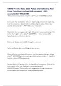 NBME Practice Tests 2025 Actual exam &lpar;Testing Real Exam Questions&rpar;and verified Answers &lpar; 100&percnt; accurate&rpar; GET IT RIGHT&excl;&excl;