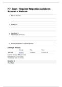 Chem 121 module 7 exam&vert;GUARANTEED PASS
