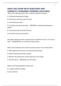 NURS 5462 EXAM WITH QUESTIONS AND CORRECTLY ANSWERED ANSWERS &lbrace;2024&sol;2025&rcub;