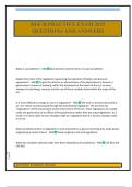 REF-B PRACTICE EXAM 2025 QUESTIONS AND ANSWERS