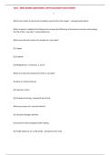 3425 - MRO EXAMS &vert; 122 QUESTIONS &vert; WITH ACCURATE SOLUTIONS&excl;&excl;