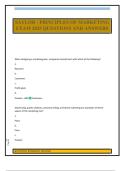 SAYLOR - PRINCIPLES OF MARKETING EXAM 2025 QUESTIONS AND ANSWERS