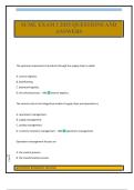 SCML EXAM 1 2025 QUESTIONS AND ANSWERS