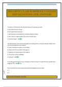 SECURITY CLASS D MODULE 1-3 EXAM 2025 QUESTIONS AND ANSWERS