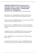 HONDROS NURSING NUR 150 newest actual 2025&sol;2026 EXAM 2 complete QUESTIONS AND ANSWERS&vert; verified&sol;graded a&plus;&sol;GUARANTEED SUCCESS&vert; ACE YOUR GRADES&period;