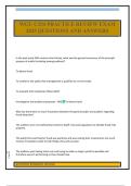 WGU C254 PRACTICE REVIEW EXAM 2025 QUESTIONS AND ANSWERS