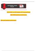Test Bank &vert; RN Pediatric ATI Proctored Exam &vert; With NGN Questions & Verified Answers &vert; 326 Questions & Rationales &vert; Latest 2024-2025 Update &vert; A&plus; Graded