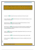 WGU D089 PRINCIPLES OF ECONOMICS EXAM 2025 QUESTIONS AND ANSWERS