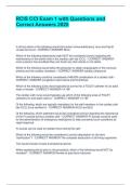 RCIS-CCI EXAM BUNDLE WITH COMPLETE SOLUTION LATEST UPDATED 2025-2026 GRADED A&plus;