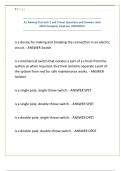 JLL Ramsay Test tech 2 and 3 level Questions and Answers with 100&percnt; Complete Solutions UPDATED&excl;&excl;&excl;