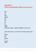 SonicWALL &ndash; SNSA Exam Questions With Correct Answers 
