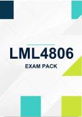 LML4806 Exam Pack 2026