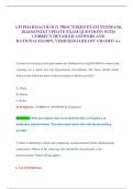 ATI Pharmacology Proctored Exam Test Bank 2024&ndash;2025 &vert; Latest Exam Questions with Correct Detailed Answers & Rationales &vert; 100&percnt; Verified &vert; A&plus; Graded
