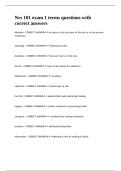Nrs 101 exam 1 terms questions with correct answers&period;
