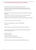 NUR 337 FINAL EXAM QUESTIONS & ANSWERS SOLVED 100&percnt; CORRECT&excl;&excl;