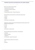 PHLEBOTOMY AAH PRACTICE TEST QUESTIONS WITH 100&percnt; CORRECT ANSWERS&excl;&excl;