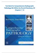 Comprehensive Radiographic Pathology &lpar;8th Edition&rpar; &ndash; Ronald L&period; Eisenberg &vert; Test Bank &vert; Latest Update 2025&sol;2026