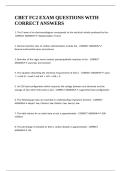 CBET FC2 EXAM QUESTIONS WITH CORRECT ANSWERS