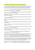 OTS 322 Exam 4 Questions Answered Correctly Latest Update 2025-2026