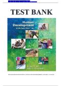 Test bank for human development a life span view 8th edition robert