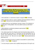 NEW&excl;&excl;&excl; Relias RN Pharmacology Test A Relias 2025 Actual Exam with Questions and Answers