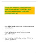 ASVAB For Dummies&colon; Comprehensive  Study Guide Practice exam Test With  Questions And Answers 2024-2025  Already Graded A&plus; 