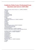 Guidewire PolicyCenter Professional Exam Questions and Answers 2025-2026
