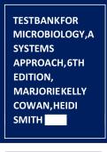 A Systems Approach&comma; 6th Edition &ndash; Marjorie Kelly Cowan & Heidi Smith &ndash; Complete Test Bank with Answers