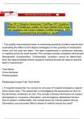 Wgu D514 Objective Assessment Final&sol;Wgu D514 Analytical Methods Of Healthcare Leaders Oa Exam Newest 2025 Actual Exam Questions And Correct Answers &lpar;Verified Answers&rpar;&comma; 100&percnt; Guaranteed Pass &vert;&vert;Complete A&plus; Guide