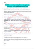 FTCE General Knowledge Exam Study Guide Questions with Detailed Answers 2025