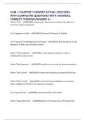 CAIB 1-CHAPTER 1 NEWEST ACTUAL 2025&sol;2026 WITH COMPLETRE QUESTIONS WITH ANSWERS&period; CORRECT &sol;VERIFIED&sol;GRADED A&plus;