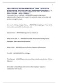 SRO CERTIFICATION NEWEST ACTUAL 2025&sol;2026 QUESTIONS AND ANSWERS &sol;VERIFIED&sol;GRADED A&plus;&sol; SOLUTIONS 100&percnt; CORRECT