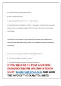 ATI Pharmacology Proctored EXAM LATEST UPDATE THIS YEAR-142
