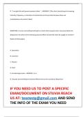 ATI Pharmacology Proctored EXAM LATEST UPDATE THIS YEAR-143