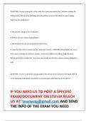 ATI Pharmacology Proctored EXAM LATEST UPDATE THIS YEAR-150