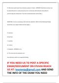 ATI Pharmacology Proctored EXAM LATEST UPDATE THIS YEAR-152