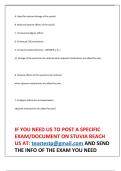 ATI Pharmacology Proctored EXAM LATEST UPDATE THIS YEAR-160