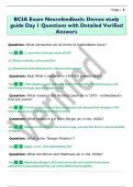 BCIA Exam Neurofeedback&colon; Demos study  guide Day 1 Questions with Detailed Verified  Answers 