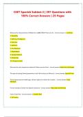 BICSI Installer 1 Questions & Answer&comma;  100&percnt; Correct &vert; Grade A&plus; 